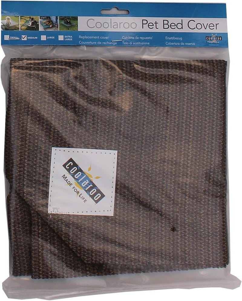 Coolaroo Original Pet Bed Replacement Cover - Nutmeg - Large (43.5" x 31.5") - Image 2
